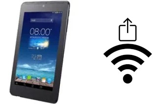 Générer un QR code avec la clé Wifi sur un Asus Fonepad 7