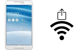 Générer un QR code avec la clé Wifi sur un Asus Fonepad 8 FE380CG