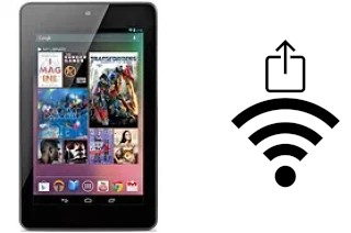 Générer un QR code avec la clé Wifi sur un Asus Google Nexus 7