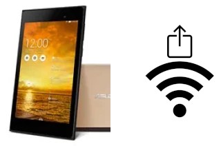 Générer un QR code avec la clé Wifi sur un Asus Memo Pad 7 ME572CL