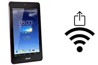 Générer un QR code avec la clé Wifi sur un Asus Memo Pad HD7 8 GB