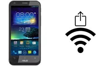 Générer un QR code avec la clé Wifi sur un Asus PadFone 2