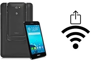 Générer un QR code avec la clé Wifi sur un Asus PadFone X mini