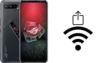 Générer un QR code avec la clé Wifi sur un Asus ROG Phone 5 Pro