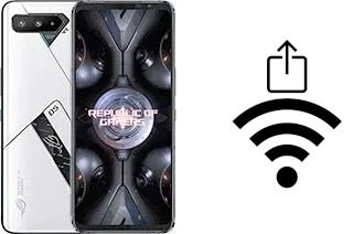 Comment générer un QR code avec le clé de sécurité réseau Wifi sur un Asus ROG Phone 5 Ultimate