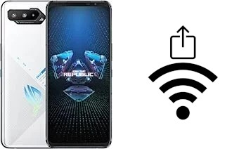 Générer un QR code avec la clé Wifi sur un Asus ROG Phone 5