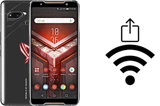 Générer un QR code avec la clé Wifi sur un Asus ROG Phone