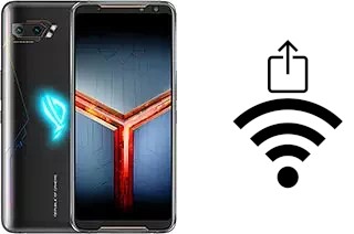 Générer un QR code avec la clé Wifi sur un Asus ROG Phone II ZS660KL