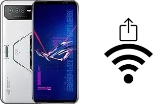 Générer un QR code avec la clé Wifi sur un Asus ROG Phone 6 Pro