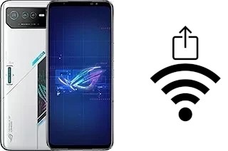 Générer un QR code avec la clé Wifi sur un Asus ROG Phone 6