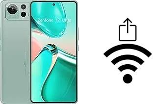 Générer un QR code avec la clé Wifi sur un Asus Zenfone 12 Ultra