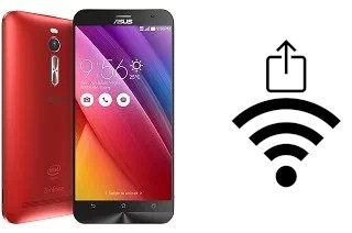 Générer un QR code avec la clé Wifi sur un Asus Zenfone 2 ZE550ML