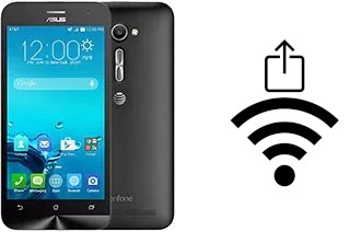 Générer un QR code avec la clé Wifi sur un Asus Zenfone 2E