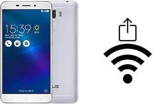 Générer un QR code avec la clé Wifi sur un Asus Zenfone 3 Laser ZC551KL