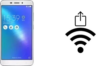 Générer un QR code avec la clé Wifi sur un Asus ZenFone 3 Laser