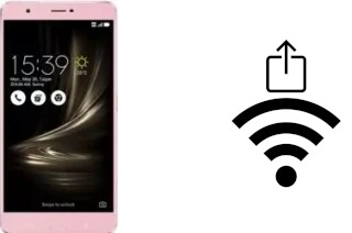 Générer un QR code avec la clé Wifi sur un Asus ZenFone 3 Ultra