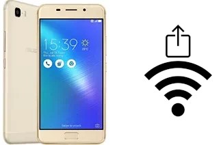 Générer un QR code avec la clé Wifi sur un Asus Zenfone 3s Max ZC521TL