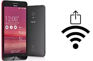 Générer un QR code avec la clé Wifi sur un Asus Zenfone 4 A450CG