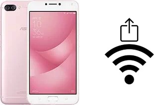 Générer un QR code avec la clé Wifi sur un Asus Zenfone 4 Max ZC554KL