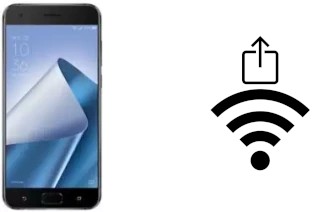 Générer un QR code avec la clé Wifi sur un Asus ZenFone 4 Pro