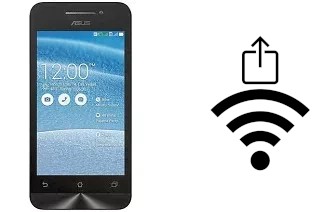 Générer un QR code avec la clé Wifi sur un Asus Zenfone 4