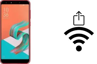 Générer un QR code avec la clé Wifi sur un Asus ZenFone 5 Selfie Pro