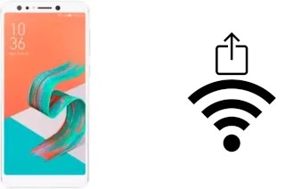 Générer un QR code avec la clé Wifi sur un Asus ZenFone 5Q