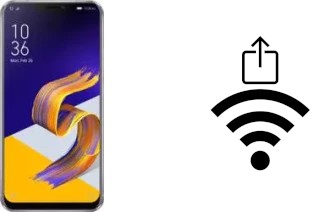 Générer un QR code avec la clé Wifi sur un Asus ZenFone 5Z