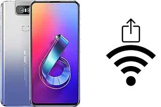 Générer un QR code avec la clé Wifi sur un Asus Zenfone 6 ZS630KL