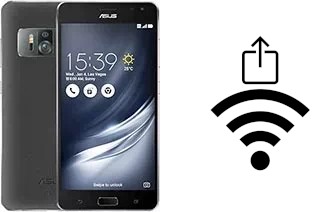 Générer un QR code avec la clé Wifi sur un Asus Zenfone AR ZS571KL