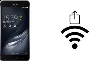 Générer un QR code avec la clé Wifi sur un Asus ZenFone AR