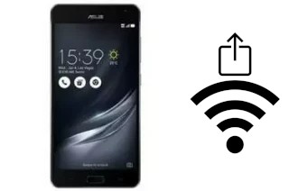 Générer un QR code avec la clé Wifi sur un Asus ZenFone Ares