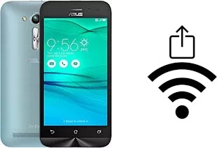 Générer un QR code avec la clé Wifi sur un Asus Zenfone Go ZB450KL