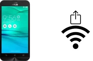 Générer un QR code avec la clé Wifi sur un Asus ZenFone Go ZB500KG