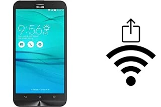 Générer un QR code avec la clé Wifi sur un Asus Zenfone Go ZB552KL