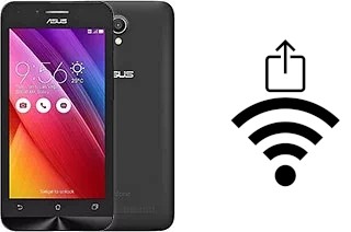 Générer un QR code avec la clé Wifi sur un Asus Zenfone Go ZC451TG