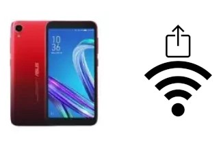 Générer un QR code avec la clé Wifi sur un Asus ZenFone Live (L2) SD425