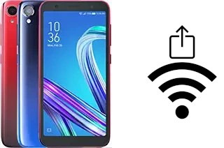 Générer un QR code avec la clé Wifi sur un Asus ZenFone Live (L2)