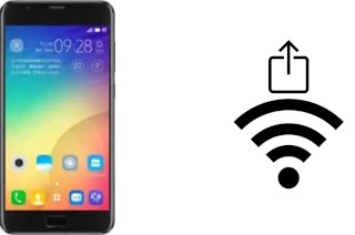 Générer un QR code avec la clé Wifi sur un Asus ZenFone Pegasus 4A