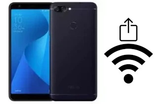 Générer un QR code avec la clé Wifi sur un Asus ZenFone Pegasus 4S