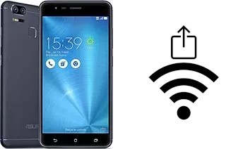 Générer un QR code avec la clé Wifi sur un Asus Zenfone Zoom S