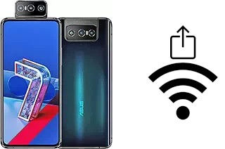 Générer un QR code avec la clé Wifi sur un Asus Zenfone 7 Pro ZS671KS