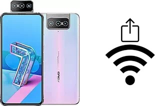 Générer un QR code avec la clé Wifi sur un Asus Zenfone 7 ZS670KS