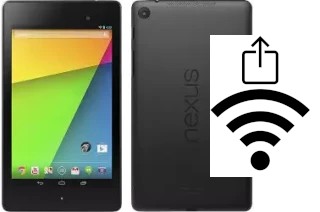 Générer un QR code avec la clé Wifi sur un Asus Google Nexus 7 (2013)