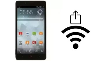 Générer un QR code avec la clé Wifi sur un Avea Intouch 4