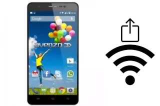 Générer un QR code avec la clé Wifi sur un Avenzo Xirius 5-5