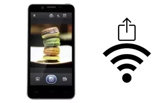 Générer un QR code avec la clé Wifi sur un Axioo Picophone 4