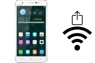 Générer un QR code avec la clé Wifi sur un BBK Vivo X710L