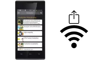 Générer un QR code avec la clé Wifi sur un Beeline Smart