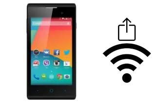 Générer un QR code avec la clé Wifi sur un Bitel B8405